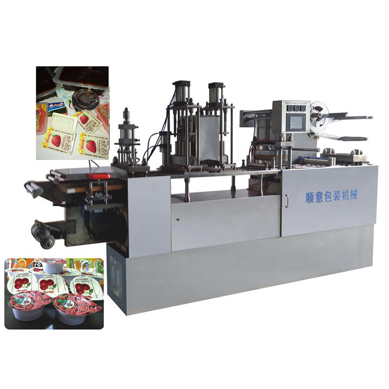 Cup forming filling sealing machine