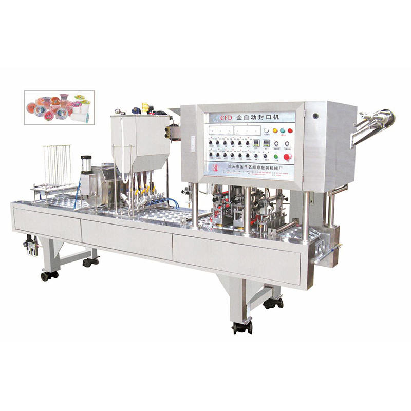 CFD Jelly water cup filling sealing machine