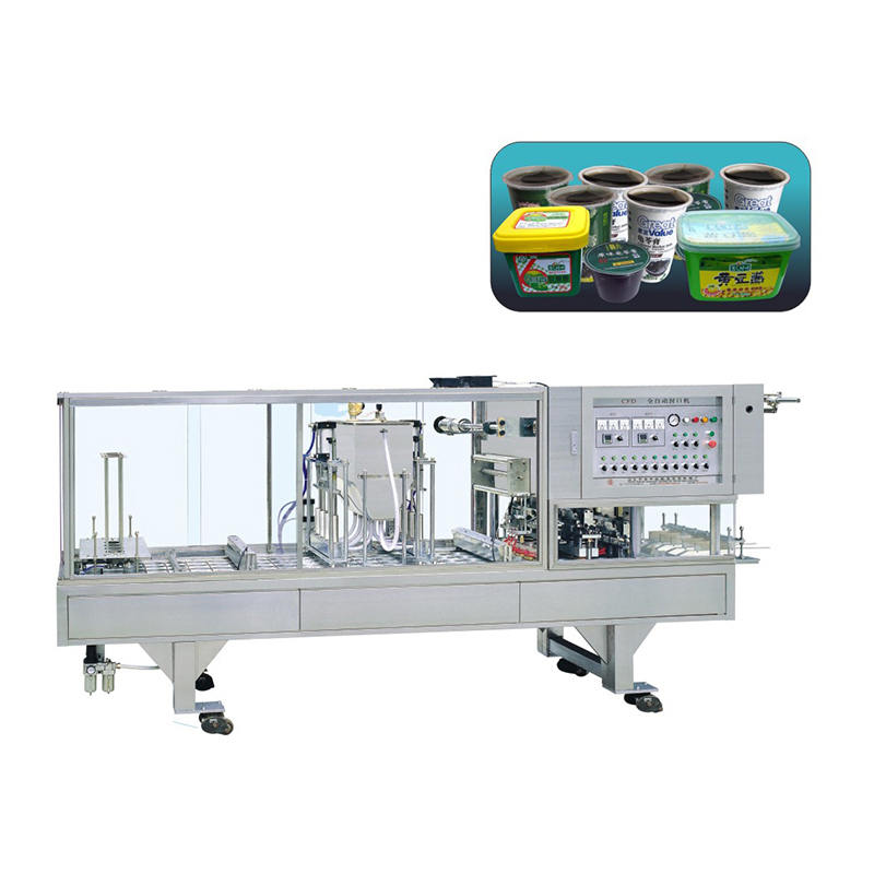 Roll film yogurt filling sealing machine